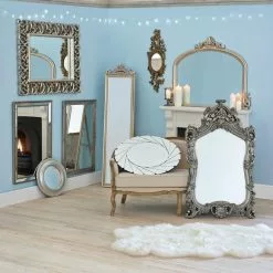 Dunelm Ornate Cheval Full Length Mirror, 175x44cm -All Mirrors Store 1000018556 alt03