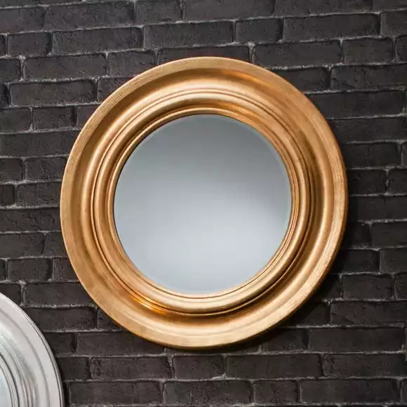 Cedar & Sage Easton Wall Mirror, Gold 84cm 5 Cedar & Sage Easton Wall Mirror, Gold 84cm - Image 3