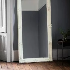 Cedar & Sage Warwick Leaner Mirror, Cream 165x80cm -All Mirrors Store 1000096958 alt02