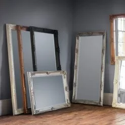 Cedar & Sage Warwick Leaner Mirror, Cream 165x80cm -All Mirrors Store 1000096958 alt03