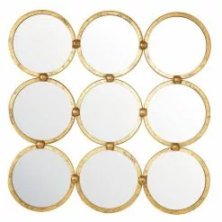 Cedar & Sage Harris Antique Gold Leaf Wall Mirror 7 Cedar & Sage Harris Antique Gold Leaf Wall Mirror -All Mirrors Store 1000124523 alt02