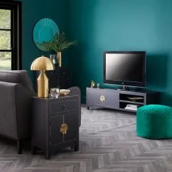 Dunelm Round Wall Mirror, 65cm -All Mirrors Store 1000137216 alt02