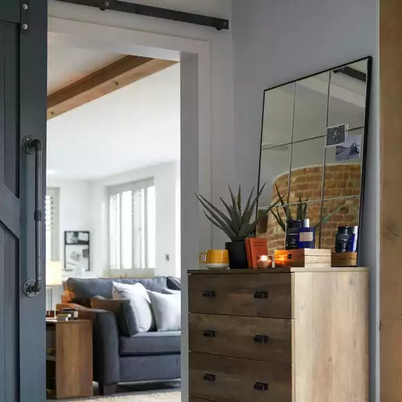 Dunelm Window Effect Wall Mirror, 75x90cm 4 Dunelm Window Effect Wall Mirror, 75x90cm - Image 2