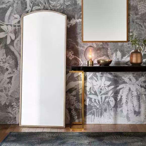 Cedar & Sage Bellingham Arch Mirror, Antique Gold 60x150cm 5 Cedar & Sage Bellingham Arch Mirror, Antique Gold 60x150cm - Image 3