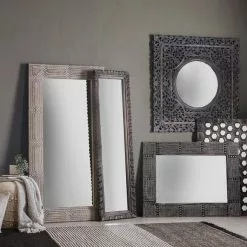 Cedar & Sage Farley Round Mirror, 120cm 9 Cedar & Sage Farley Round Mirror, 120cm -All Mirrors Store 1000160452 alt03