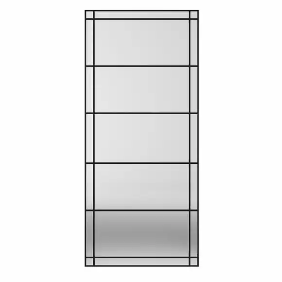 Dunelm Apartment Full Length Mirror, Black 180x80cm 4 Dunelm Apartment Full Length Mirror, Black 180x80cm - Image 2