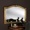 Yearn Mirrors Yearn Arch Top Overmantle Mirror, Gold 130x89cm 1 Yearn Mirrors Yearn Arch Top Overmantle Mirror, Gold 130x89cm -All Mirrors Store 30510499