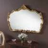 Yearn Mirrors Yearn Decorative Mirror, Gold 122x81cm -All Mirrors Store 30510635