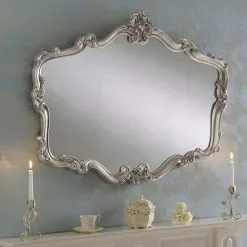 Yearn Mirrors Yearn Decorative Mirror, Silver 107x81cm