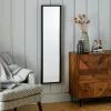 Dunelm Essentials Full Length Mirror 122x32cm Black -All Mirrors Store 30568923