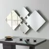 Yearn Mirrors Yearn Diamond Bevelled Edge Mirror, 122x74cm