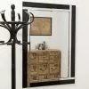 Milton Manor Villa Black Wall Mirror -All Mirrors Store 30605359