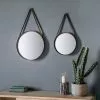Cedar & Sage Set Of 2 Elkton Round Bronze Mirrors -All Mirrors Store 30673792