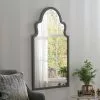 Dunelm Yearn Dark Grey Moroccan Mirror 60x107cm -All Mirrors Store 30679140