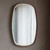 Cedar & Sage Sutton Wall Mirror, Walnut 90x55cm