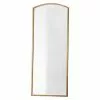 Cedar & Sage Bellingham Arch Mirror, Antique Gold 60x150cm -All Mirrors Store 30679660