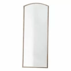 Cedar & Sage Bellingham Arch Mirror, Antique Silver 60x150cm