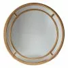 Cedar & Sage Mansfield Round Wall Mirror, Gold 90cm -All Mirrors Store 30679663