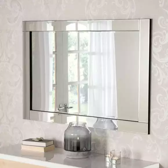 Yearn Mirrors Yearn Simple Contemporary Mirror, 91x61cm 3 Yearn Mirrors Yearn Simple Contemporary Mirror, 91x61cm