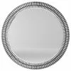 Dunelm Glam Gem Edge Round Smoked Wall Mirror, 76cm