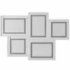 Dunelm Multi Frame Diamonte Wall Mirror