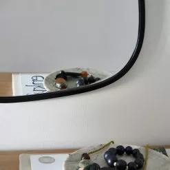 Dunelm Pebble Wall Mirror, 55x44cm -All Mirrors Store 30727665 alt02