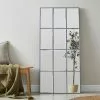Dunelm Luxe Grey Window Mirror, 150x70cm 2 Dunelm Luxe Grey Window Mirror, 150x70cm -All Mirrors Store 30729532