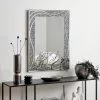 Dunelm Mirage Smoked Wall Mirror, 80x60cm