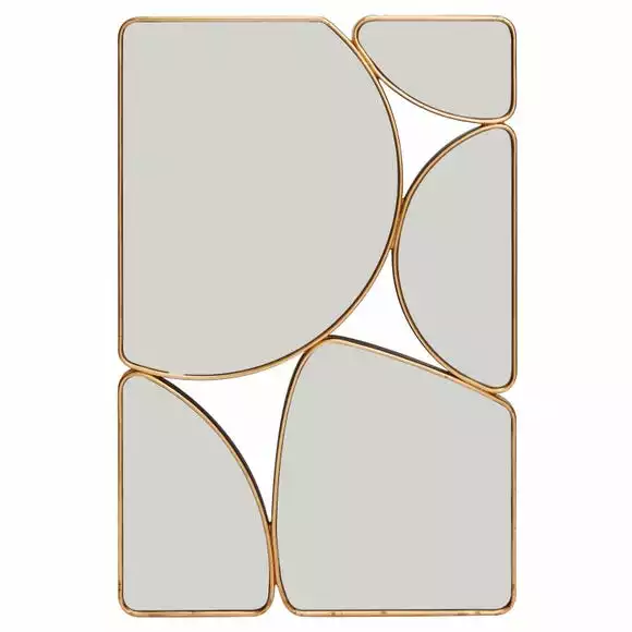 Dunelm Framed Rectangle Multi Pebble Wall Mirror, 90x60cm 5 Dunelm Framed Rectangle Multi Pebble Wall Mirror, 90x60cm - Image 3