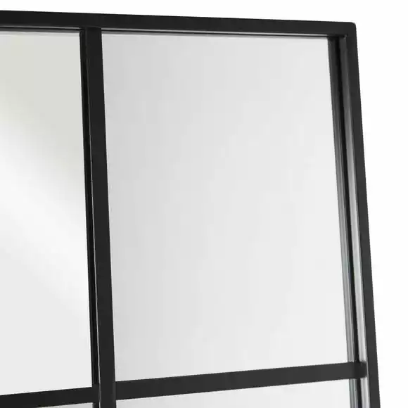 Dunelm Window Black Lines Leaner Mirror, 165x40cm 6 Dunelm Window Black Lines Leaner Mirror, 165x40cm - Image 4
