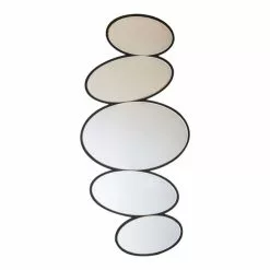 Cedar & Sage Alya Pebble Stack Wall Mirror, 118x54cm -All Mirrors Store 30763110 alt02