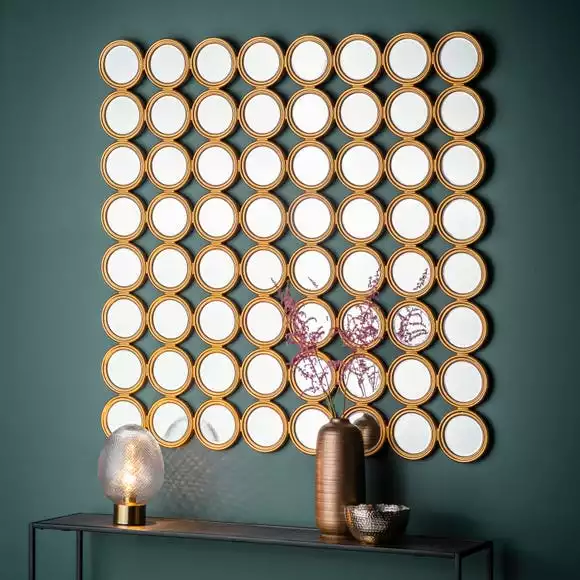 Cedar & Sage Larysa Circles Wall Mirror 104cm 3 Cedar & Sage Larysa Circles Wall Mirror 104cm