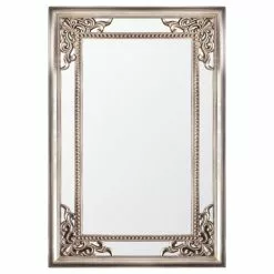 Cedar & Sage Fremont Wall Mirror, Champagne Silver 80x120cm