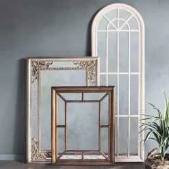 Cedar & Sage Fremont Wall Mirror, Champagne Silver 80x120cm 7 Cedar & Sage Fremont Wall Mirror, Champagne Silver 80x120cm -All Mirrors Store 30763152 alt02