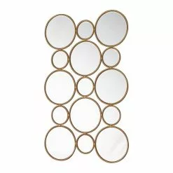 Cedar & Sage Larysa Circles Wall Mirror 56x91cm -All Mirrors Store 30763161 alt02