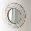Cedar & Sage Chloe Round Wall Mirror, 80cm