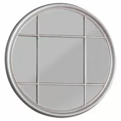 Cedar & Sage Ezio Round Wall Mirror, 100cm -All Mirrors Store 30763180 alt02