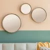 Cedar & Sage Set Of 3 Buxton Round Mirrors