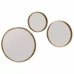 Cedar & Sage Set Of 3 Buxton Round Mirrors 7 Cedar & Sage Set Of 3 Buxton Round Mirrors -All Mirrors Store 30763183 alt02