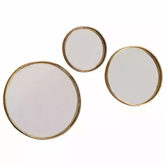 Cedar & Sage Set Of 3 Buxton Round Mirrors 5 Cedar & Sage Set Of 3 Buxton Round Mirrors - Image 3