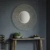 Cedar & Sage Trafford Round Wall Mirror, 92cm -All Mirrors Store 30763188