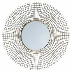 Cedar & Sage Trafford Round Wall Mirror, 92cm -All Mirrors Store 30763188 alt02