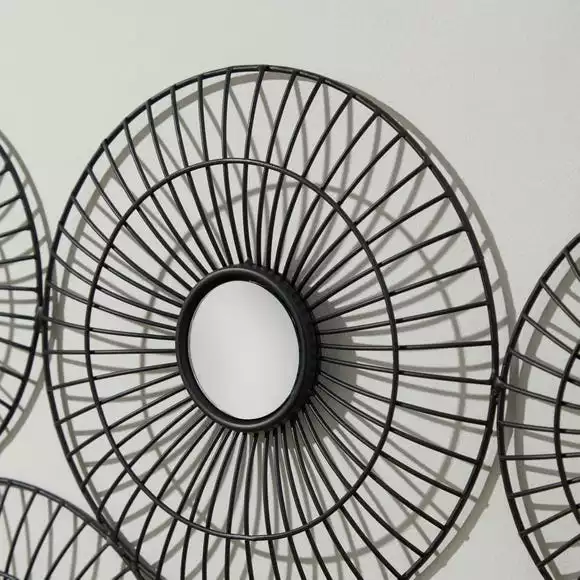 Dunelm Juala Metal Indoor Outdoor Wall Art 4 Dunelm Juala Metal Indoor Outdoor Wall Art - Image 2