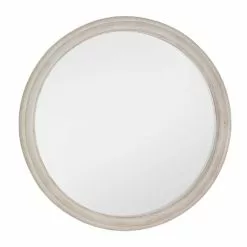 Churchgate Round Painted Oak Mirror, 80cm -All Mirrors Store 30765865 alt02
