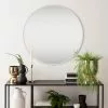 Dunelm Frameless Round Apartment Mirror, 80cm 1 Dunelm Frameless Round Apartment Mirror, 80cm -All Mirrors Store 30767169