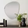 Dunelm Frameless Pebble Mirror, 55x44cm