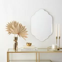 Dunelm Frameless Decorative Mirror, 40x60cm