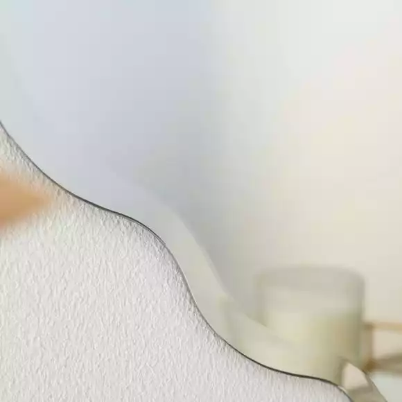 Dunelm Frameless Decorative Mirror, 40x60cm 4 Dunelm Frameless Decorative Mirror, 40x60cm - Image 2