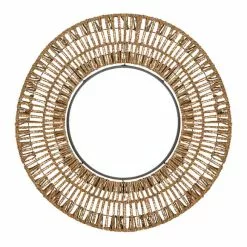 Dunelm Seagrass Round Wall Mirror, 72cm -All Mirrors Store 30769197 alt02