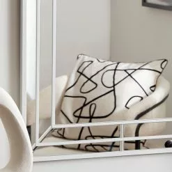 Dunelm Double Edge Frame Wall Mirror, 85x55cm -All Mirrors Store 30777766 alt01